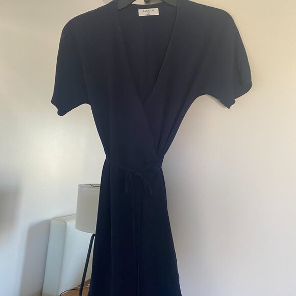 Babaton Wallace Dress Navy - Picture 3 of 3